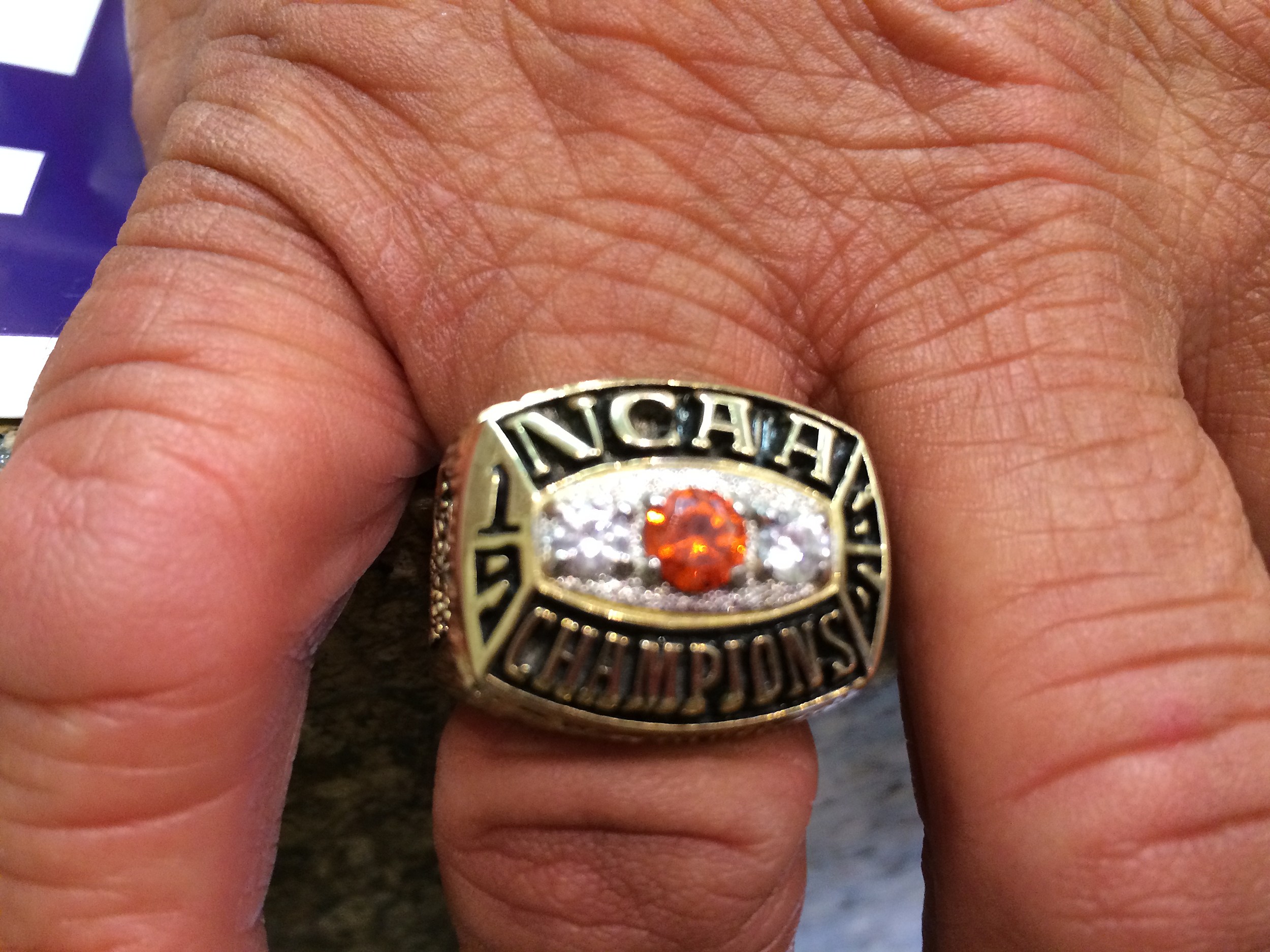 Watch th Anniversary Ring Ceremony for  Texas Western Champs
