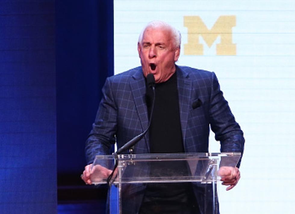 Watch Ric Flair Show Up at the Michigan Wolverines National Signing Day Press Conference