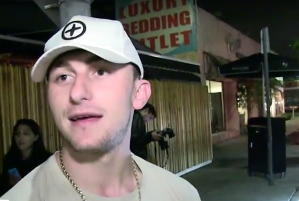 Johnny Manziel Wants You to Know That He's Doing Ok