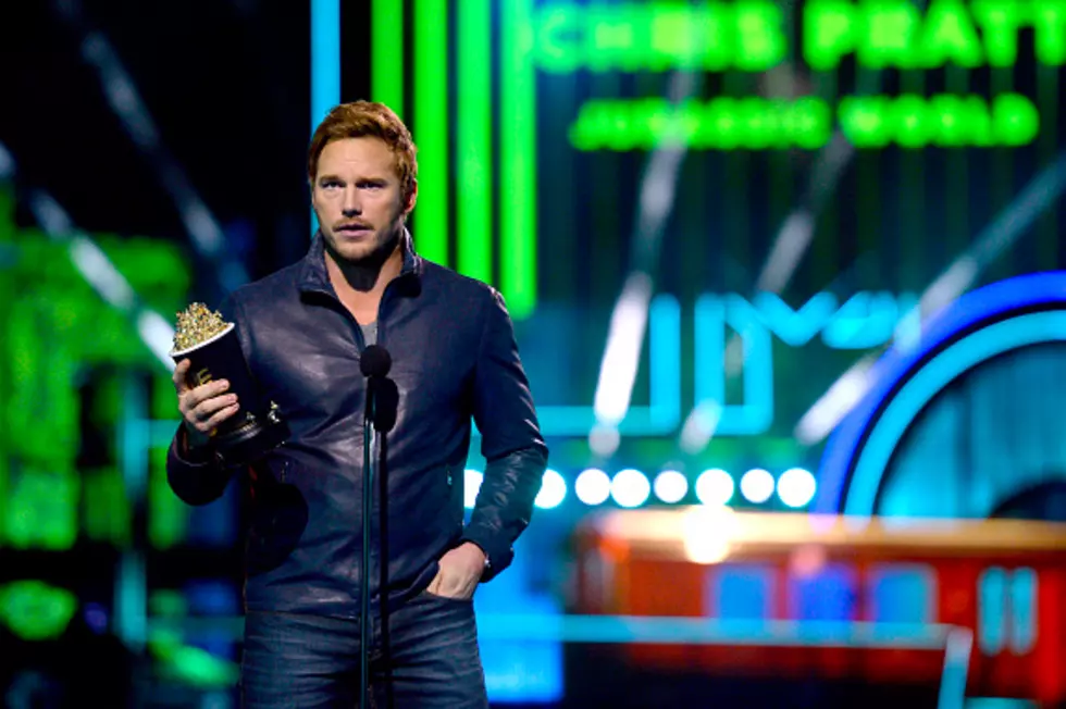 Watch Chris Pratt Hilariously Thank Wrestlers at MTV Movie Awards