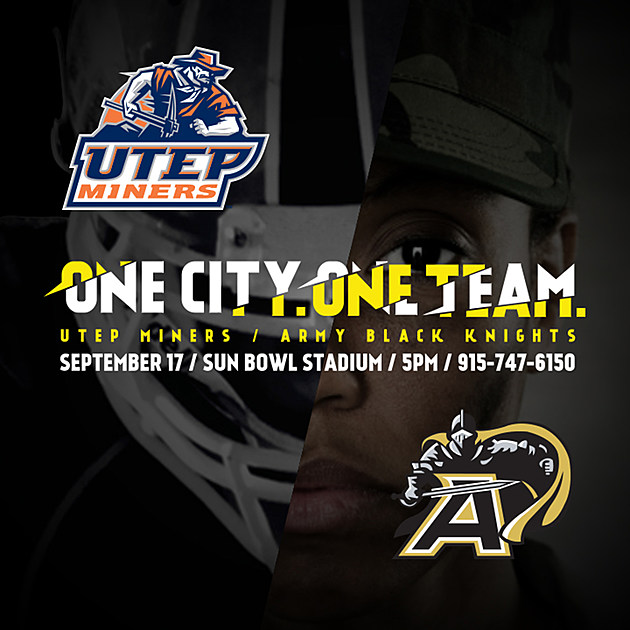 UTEP Launches &#8216;One City, One Team&#8217; Marketing Campaign for Army Game