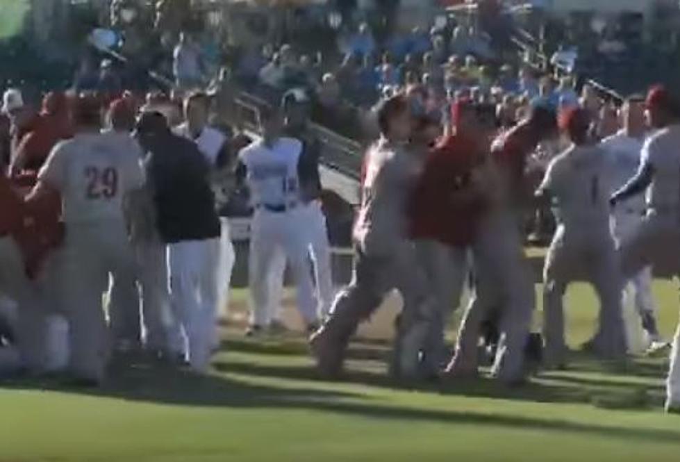 Texas League Baseball Teams Frisco and Corpus Christi Brawl