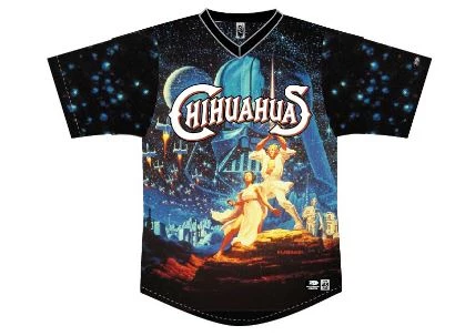 chihuahua baseball jersey