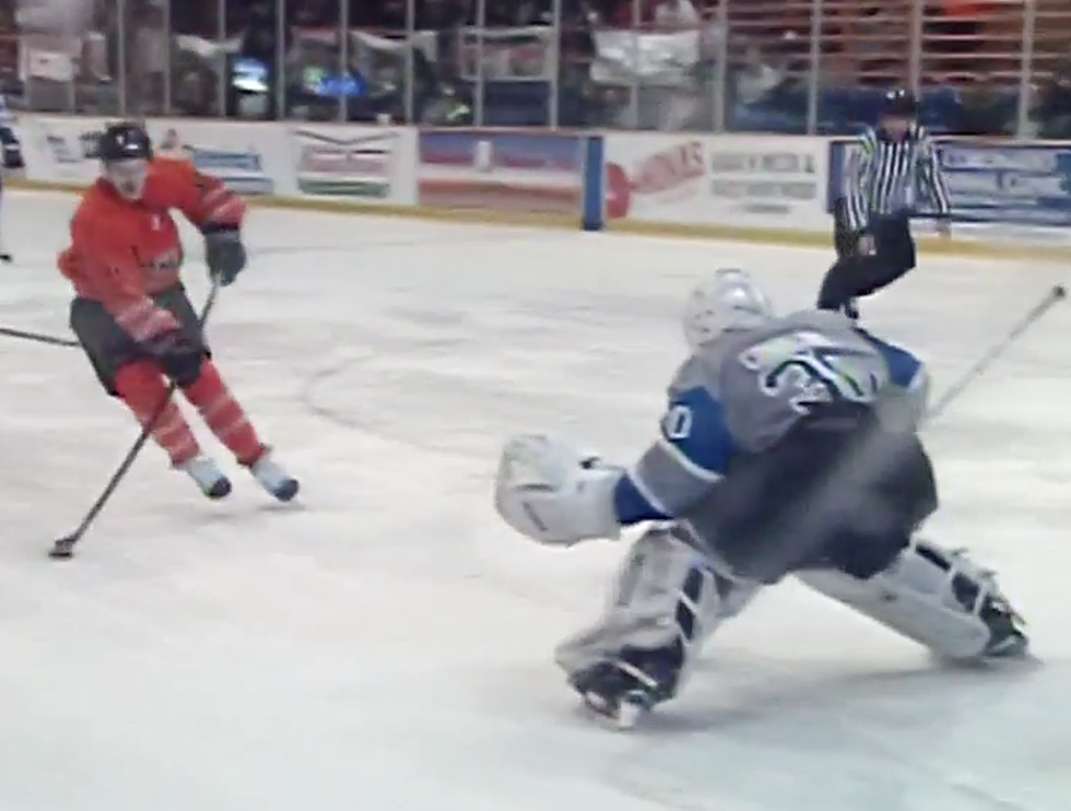 Goals, Fights and Fun – Rhinos Down Thunder in OT [VIDEO]
