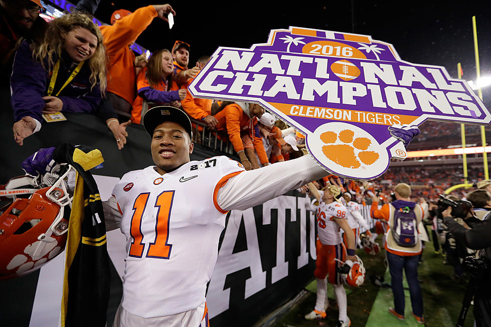 Clemson's Three Magnificent Championship Rings