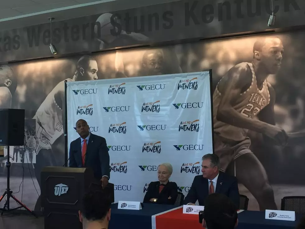 UTEP Basketball Coach Rodney Terry Introductory Press Conference