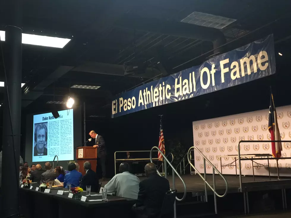 Duke Keith&#8217;s Induction into the El Paso Athletic Hall of Fame