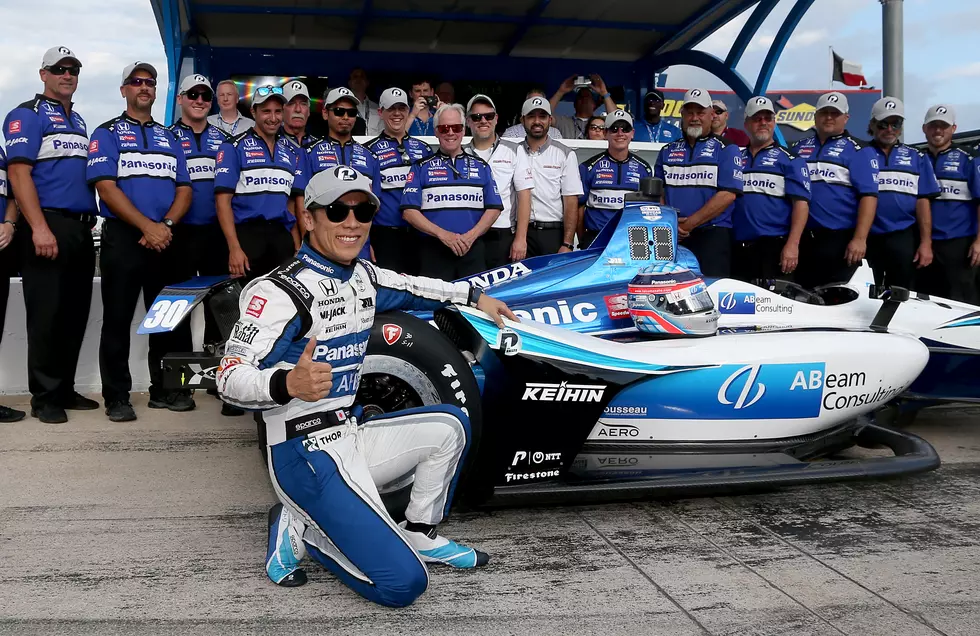 Sato over 220 mph to get IndyCar Series pole at Texas