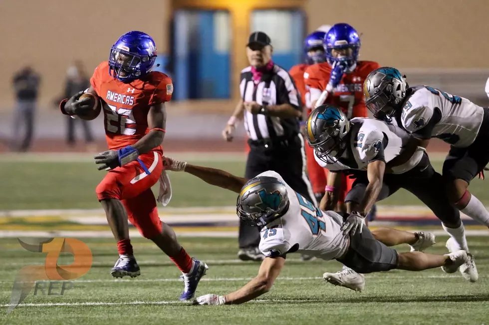 Aaron Dumas Races Away With 3 TDs as Americas Upends Pebble Hills