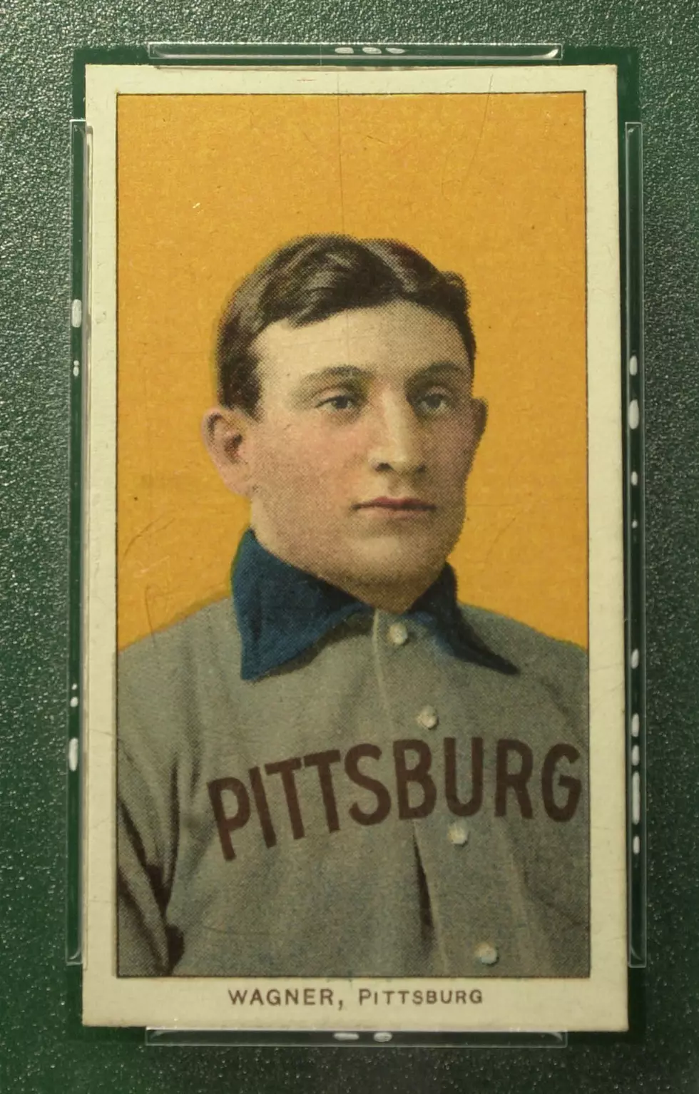Famous Baseball Card of Honus Wagner Goes to Auction