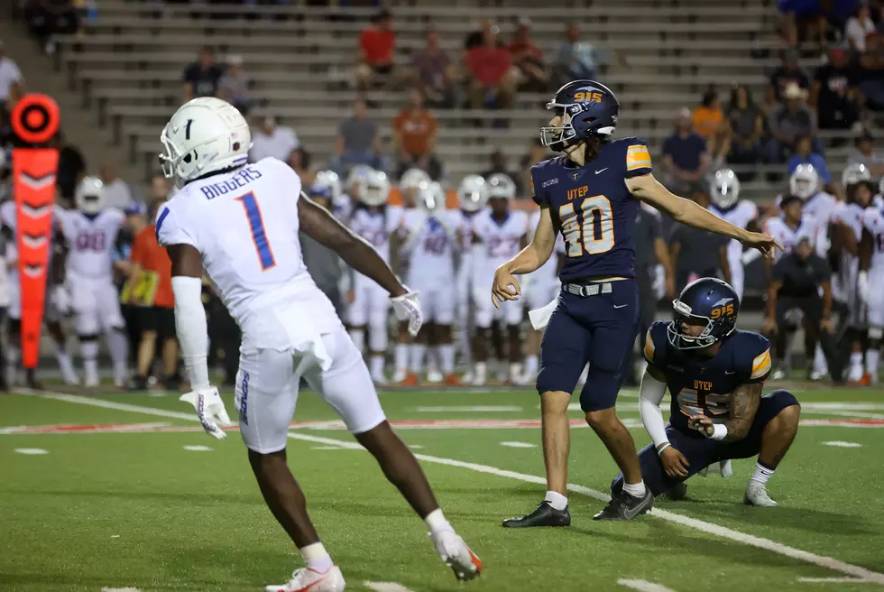 UTEP Kicker Gavin Baechle Snubbed From Lou Groza Award Finalists