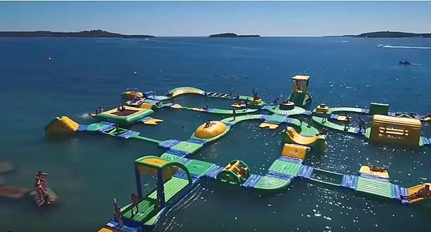This Incredible Floating Water Park in Lake Michigan is Only 2 Hours from Kalamazoo