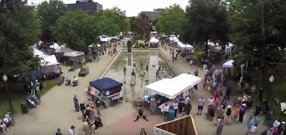 Watch a Time Lapse Video of the 2017 KIA Art Fair at Bronson Park in Kalamazoo