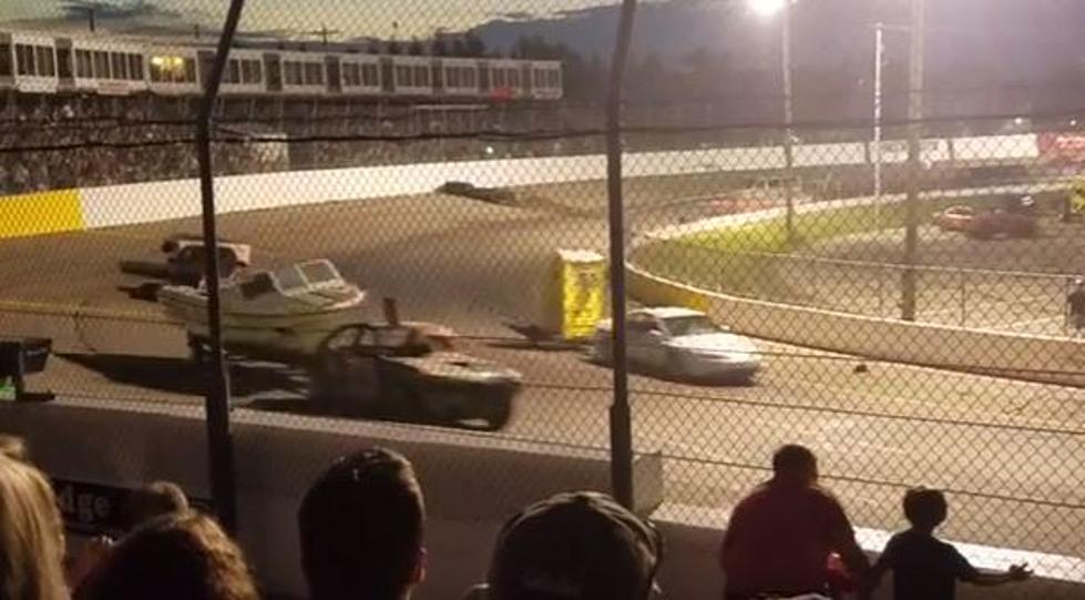 Total Destruction with Trailer Races at Kalamazoo Speedway