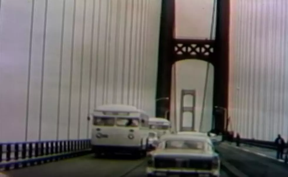 The Opening of the Mackinac Bridge in 1957