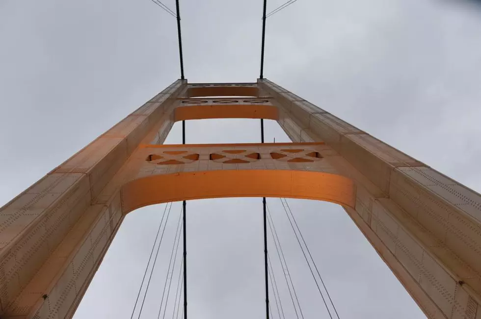 He Did What?! Viral Video Of Man Atop Mackinac Bridge Tower