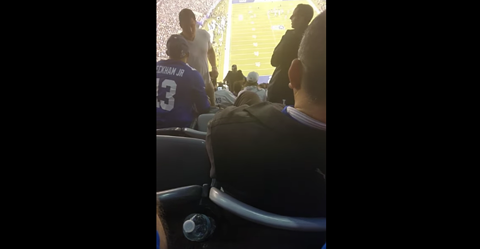 The Lions Went to Play the Giants and the Best Action Happened in the Stands at the Meadowlands