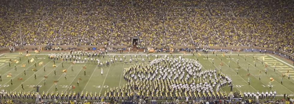 You Can Finally See that Michigan-Michigan State Halftime Show Not Shown on TV