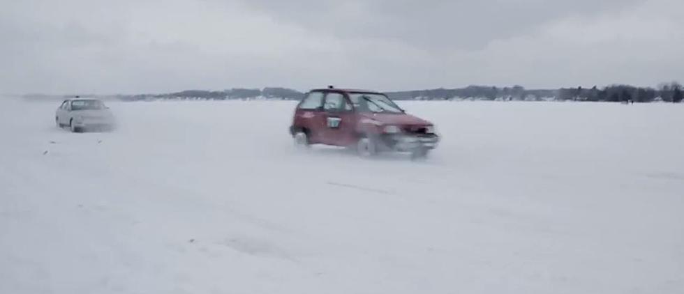 If You Had the Chance, Would You Drive Your Car Across a Frozen Lake Michigan?