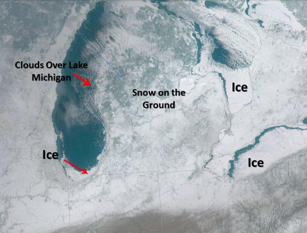 Two of the Great Lakes Are Almost Completely Frozen