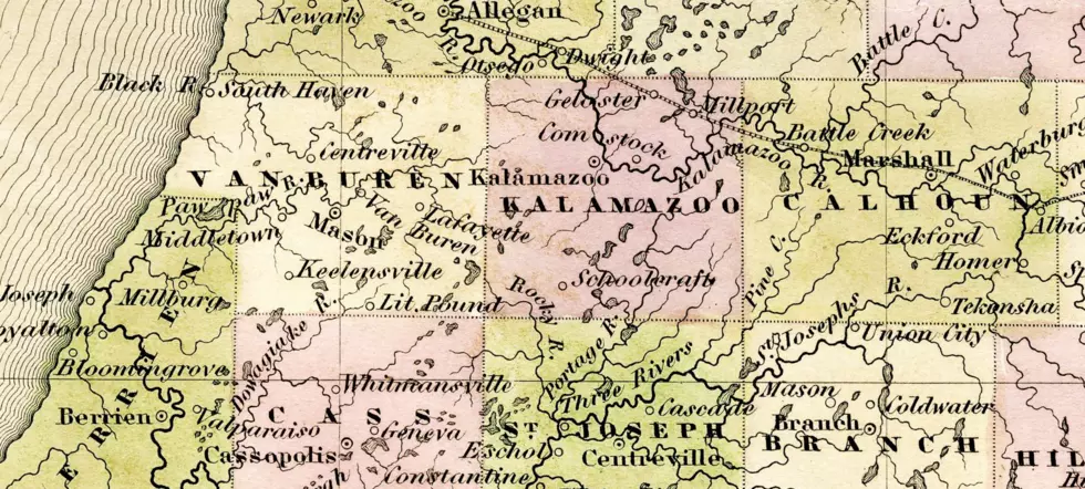 This 1838 Michigan Map Will Leave You With So Many Questions