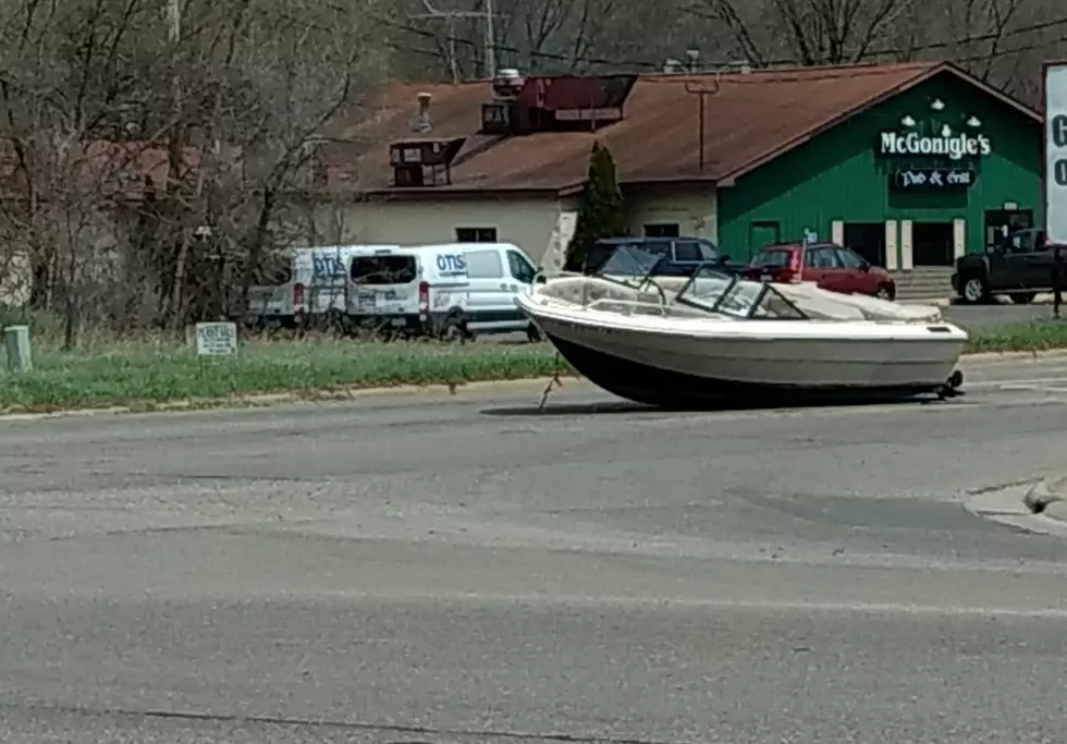 Oops! There’s a Boat on the Street in Battle Creek, Because Why Wouldn’t There Be