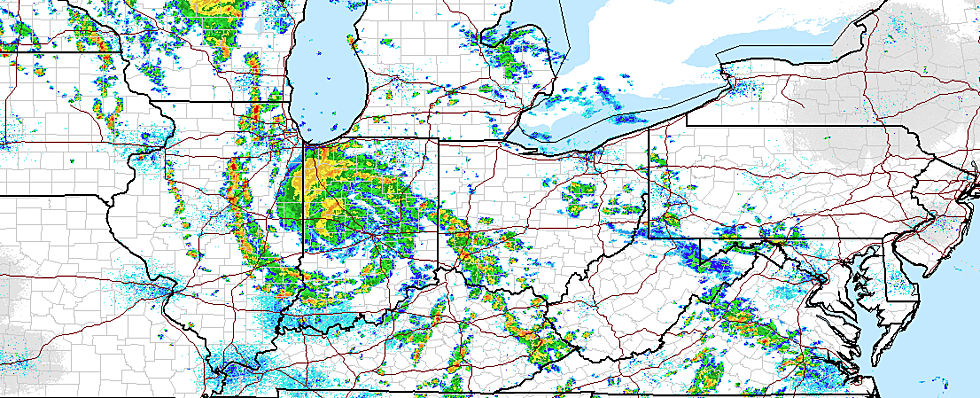 This Radar Image of Alberto Looks like a Hurricane Set to Hit Michigan