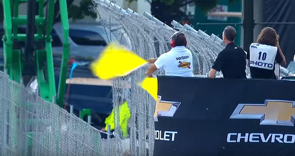 GM Exec Crashes Pace Car at Detroit Grand Prix