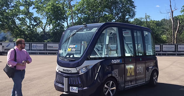 Ann Arbor&#8217;s New Driverless Shuttle Is Just like a Johnny Cab from Total Recall