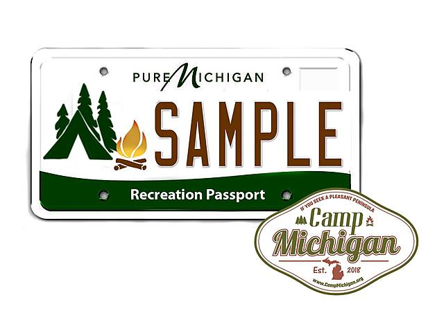This Michigan Recreation Passport License Plate Has to Happen