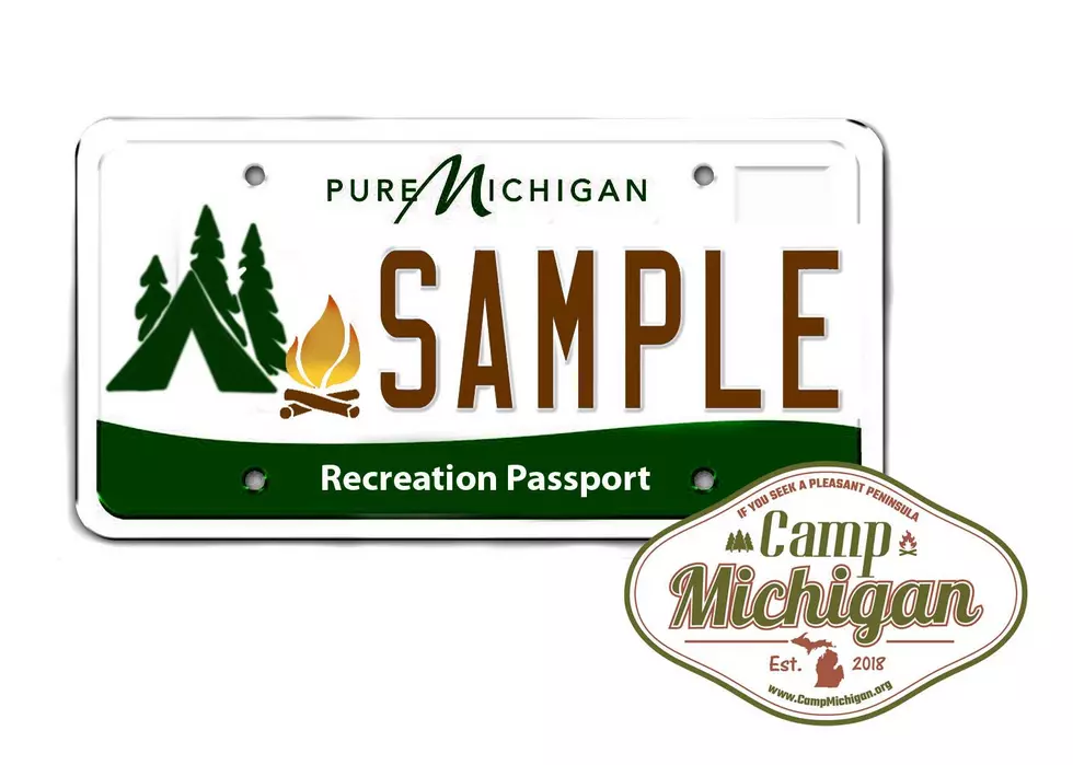 This Michigan Recreation Passport License Plate Has to Happen