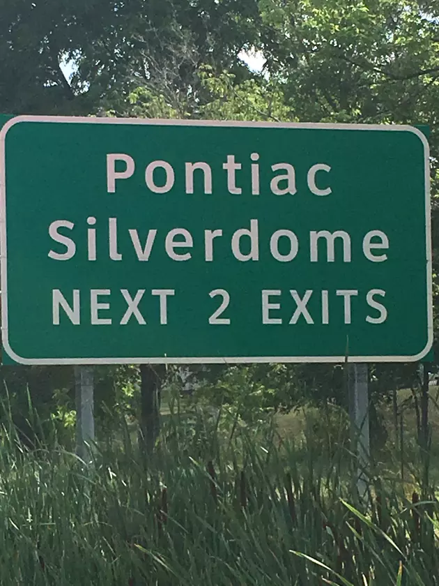 Michigan Selling Pontiac Silverdome Highway Exit Signs
