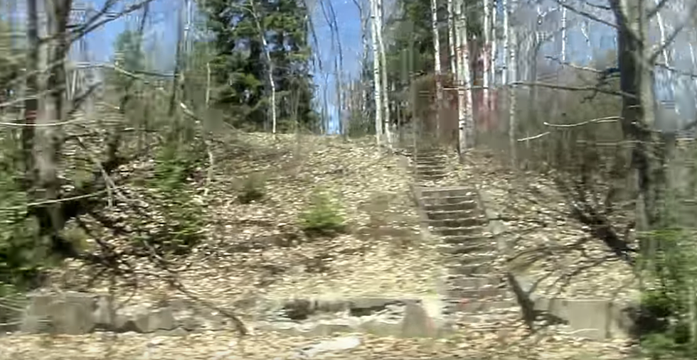 These are Michigan’s Stairs to Nowhere and the Abandoned Caving Grounds
