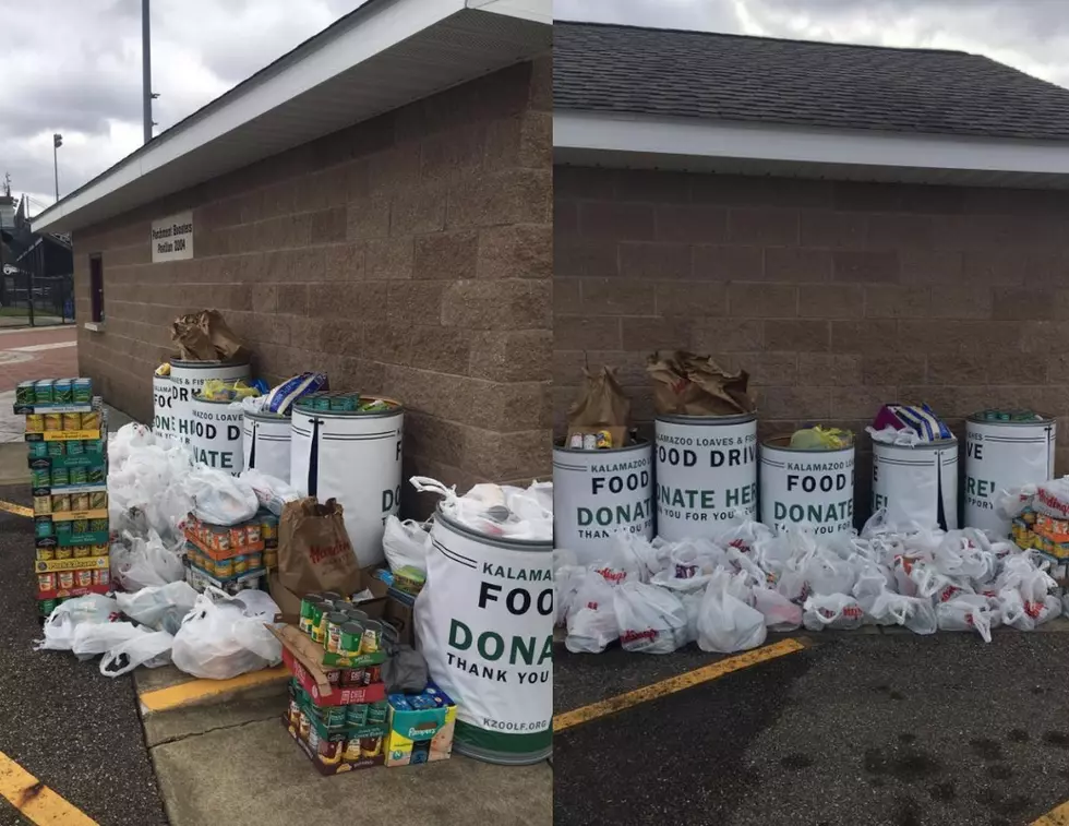 Parchment Rocket Football Donates Over 2,000 lbs. Of Food