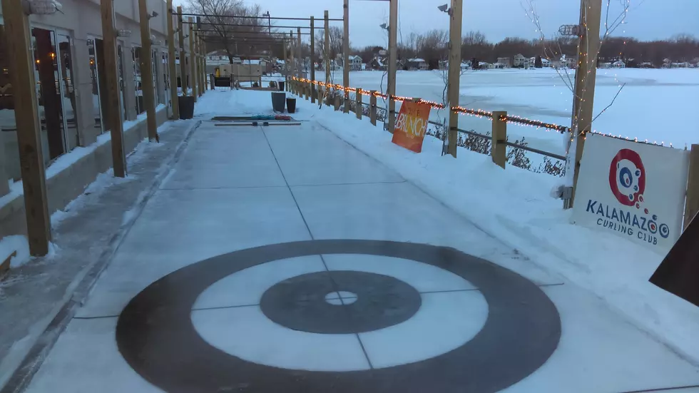 Kalamazoo Area Restaurant Adds Curling Sheet with Lakefront View