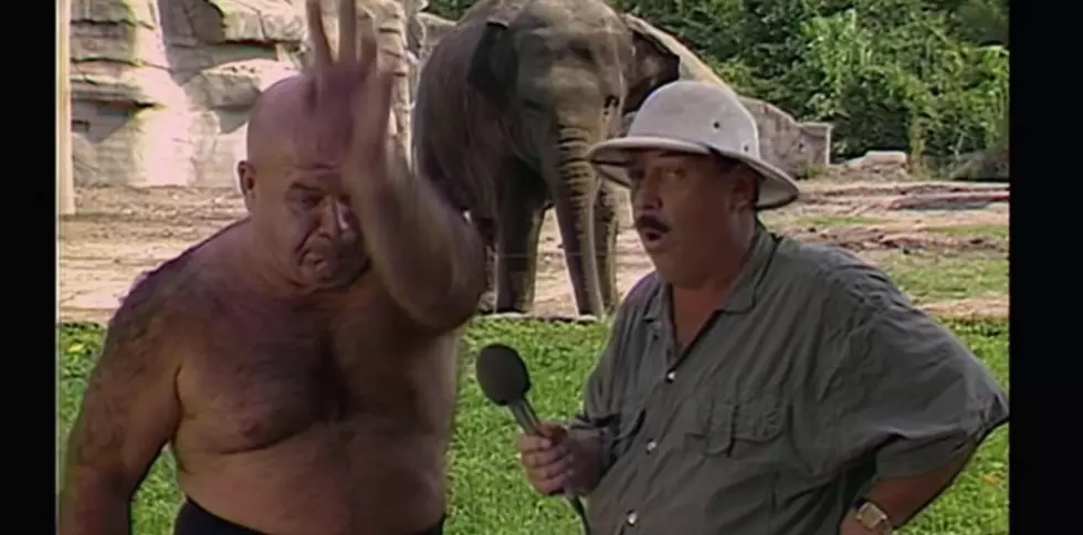 Remember When Mean Gene Okerlund Visited the Detroit Zoo