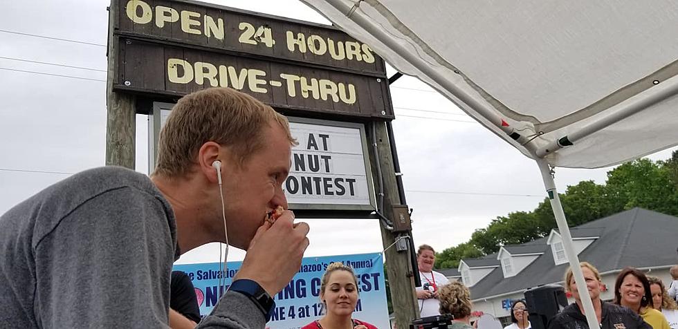 Kalamazoo Donut Eating Contest Raises Dough for Salvation Army [Photos]