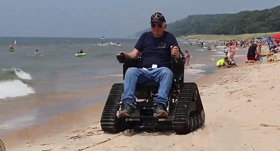 These Rugged Off-Road Track Chairs Make Michigan State Parks Accessible to Everyone