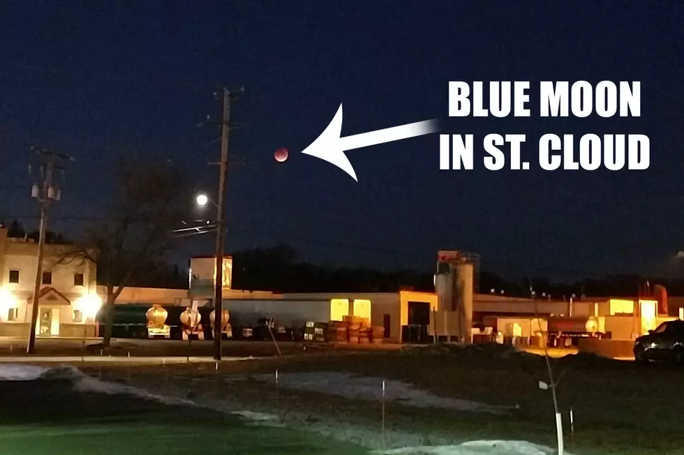 Blue Moon Over St. Cloud This Morning [PHOTOS]