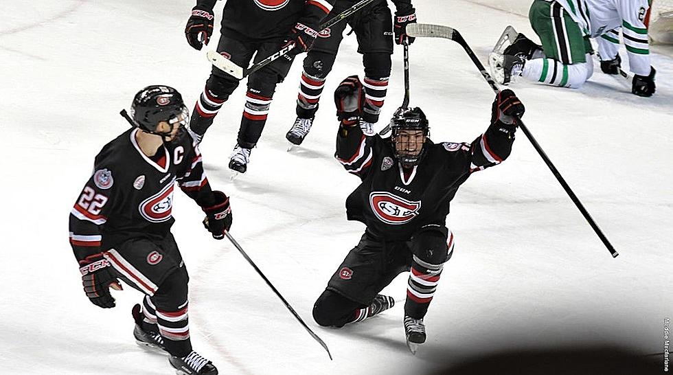 SCSU Men’s Hockey Earns 4-3 OT Win at North Dakota