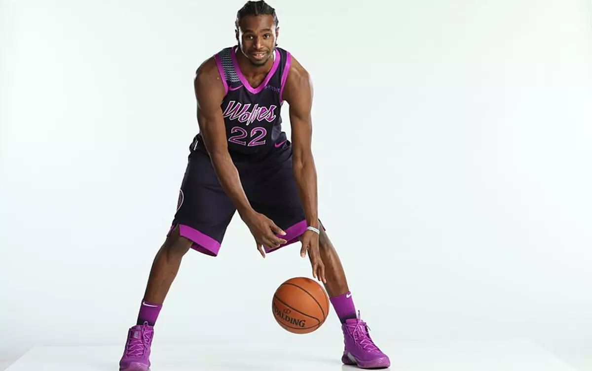 T-Wolves Unveil New Prince-Inspired Uniforms – SportsLogos.Net News