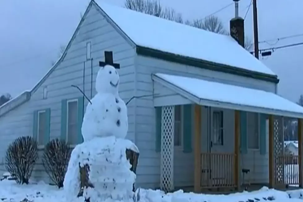 Someone Tries To Destroy Snowman&#8230;It Backfires!
