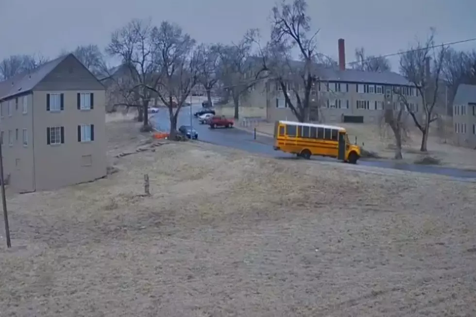 Watch School Bus with Students Overturn (Yikes!)