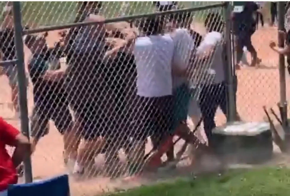 Fight Breaks Out Between Parents at a Youth Baseball Game