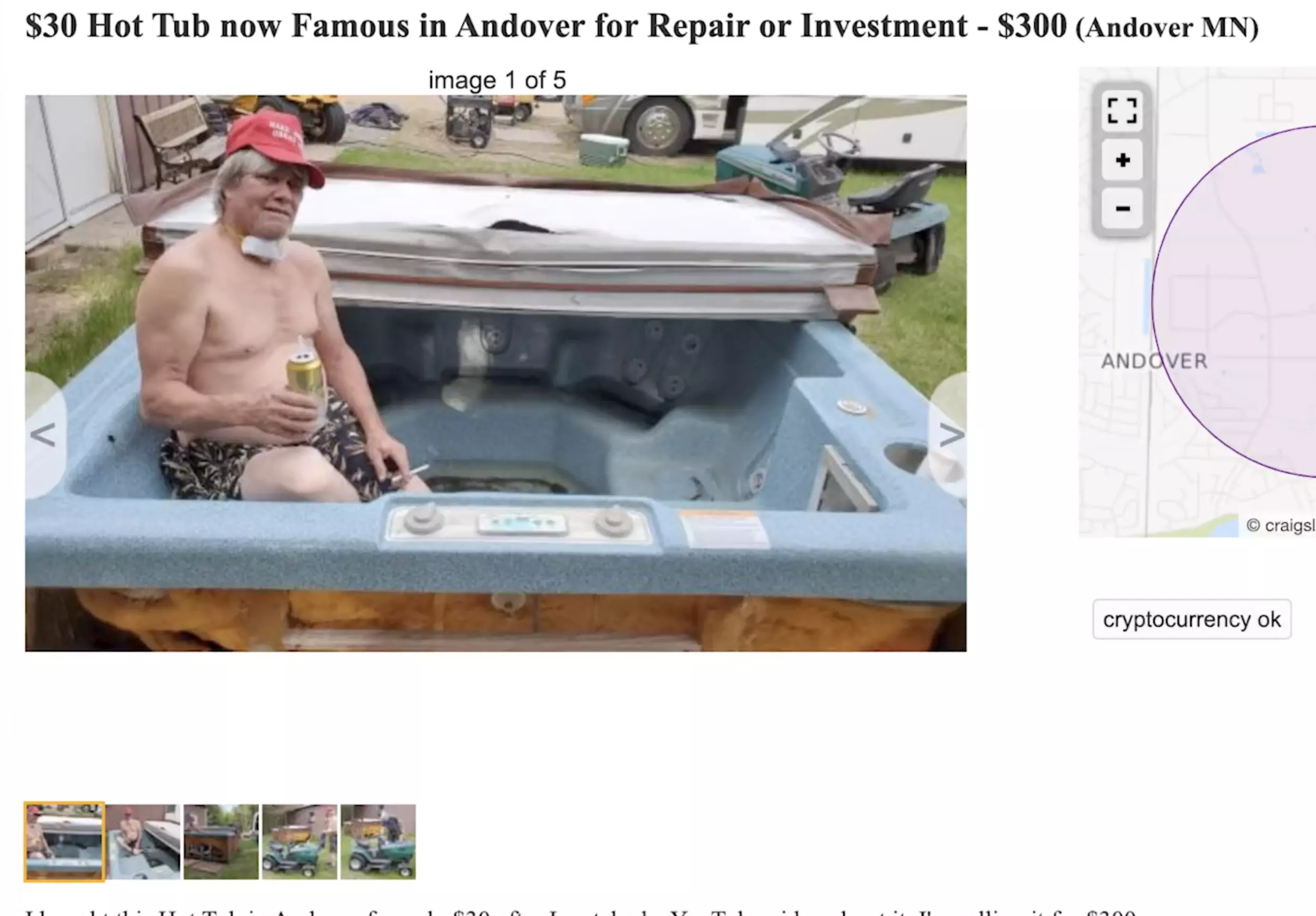 A Year Ago, Broken MN Hot Tub Becomes "Most Famous in the World"