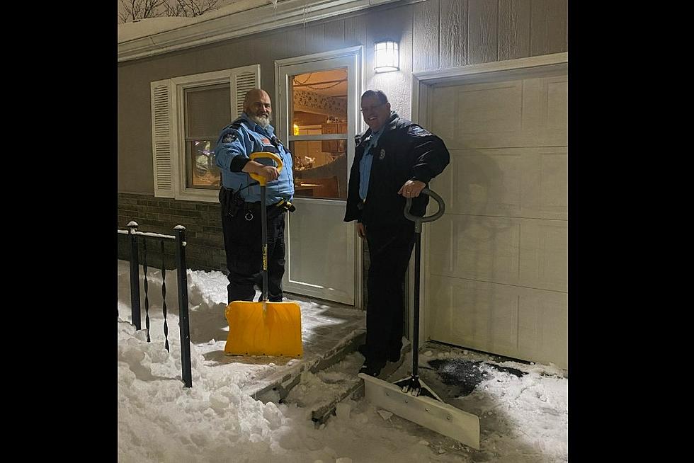 Minnesota Reserve Officers Grab Shovels To Help Elderly Woman