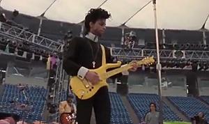 This Video Of Prince Doing A Soundcheck In An Empty Metrodome...