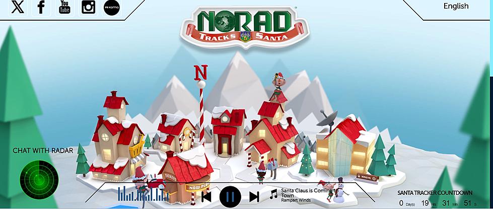 Track Santa As He Prepares to Depart The North Pole