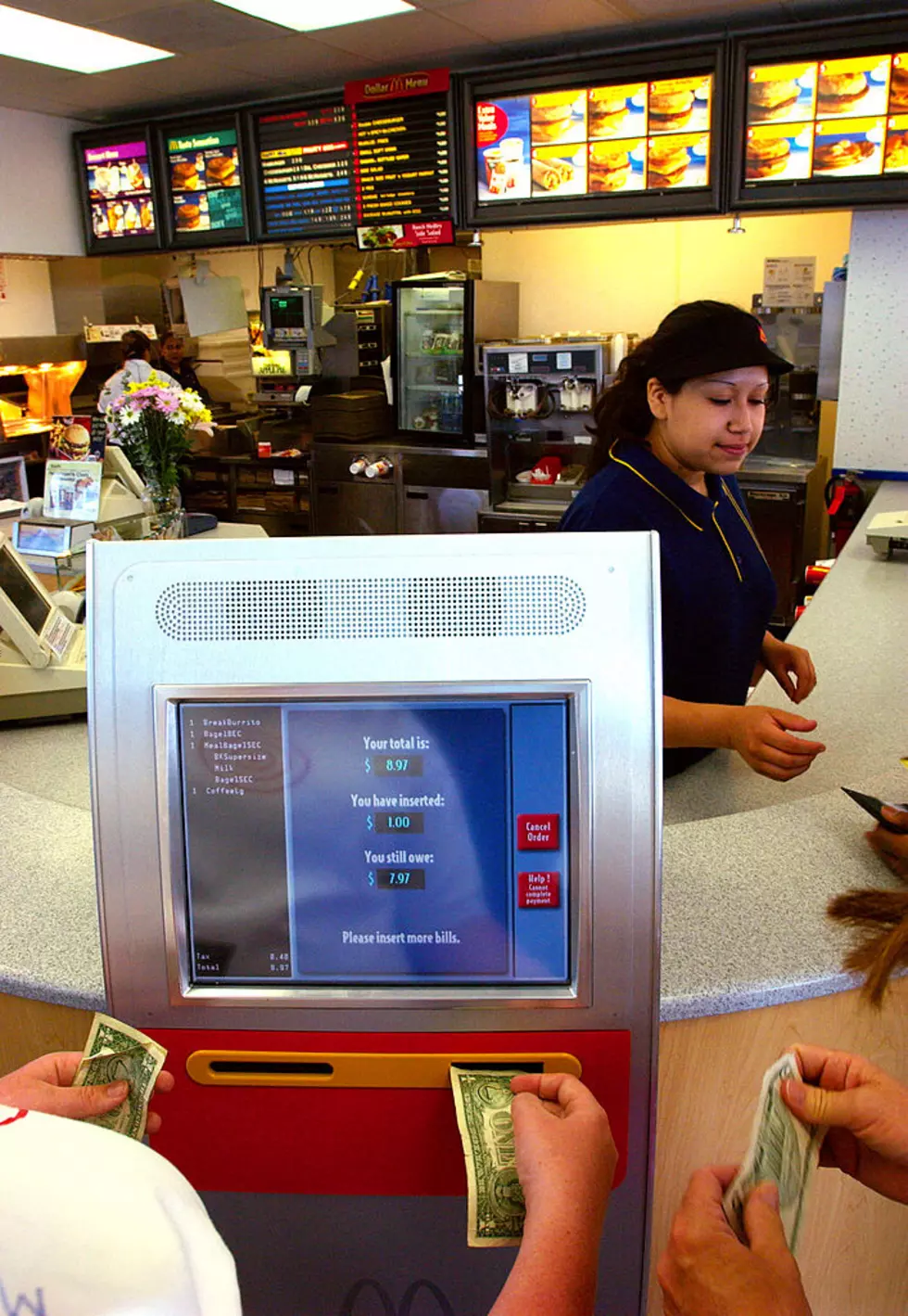 McDonald's Tests Self-Ordering Kiosks