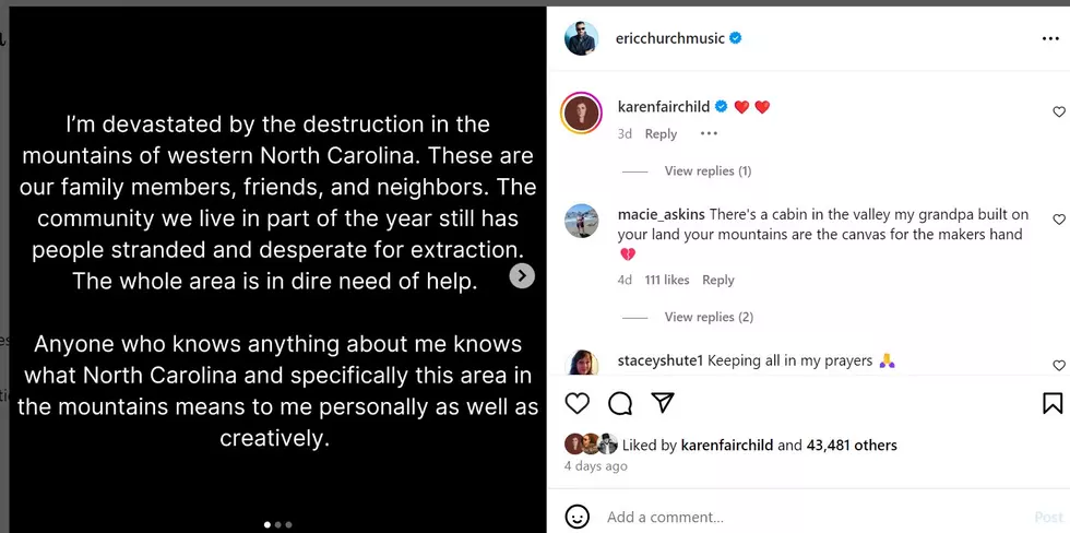 Photo Credit: Eric Church Instagram